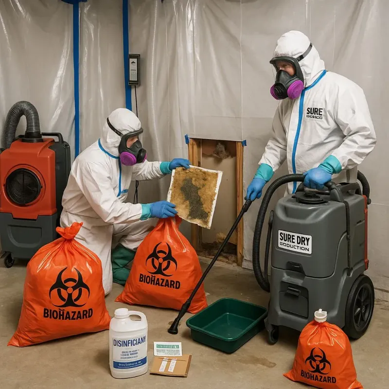 Contaminated Water Handling Protocols process in Morrisville, VT